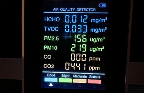 Monitorizarea calității aerului și apei din școală
